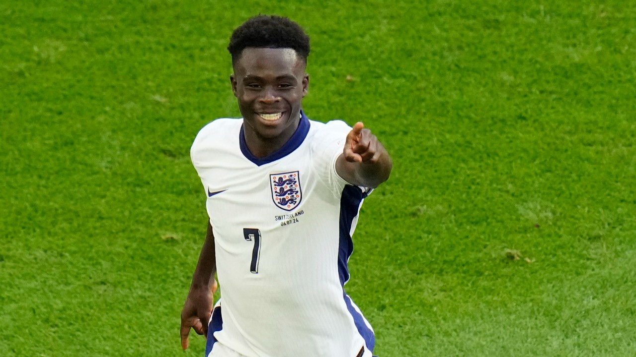 'God's child' Bukayo Saka powering England to Euro 2024 semis