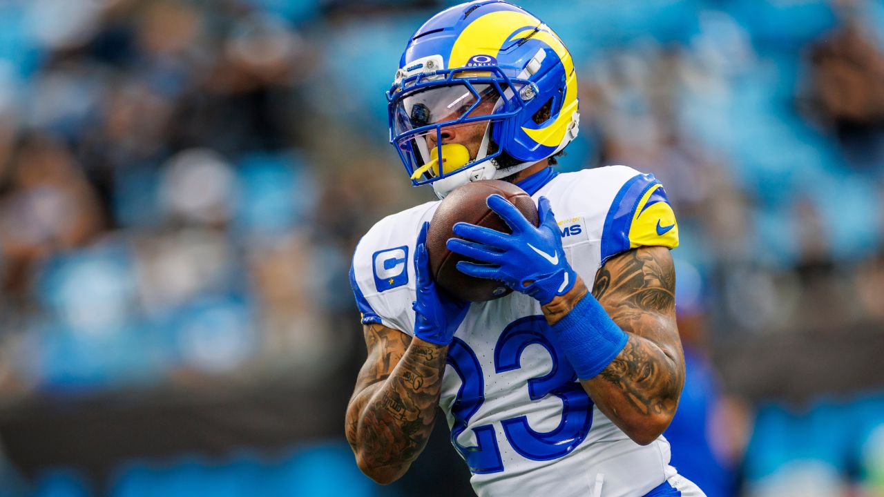 Rams RB Kyren Williams grateful to use ‘what the Lord has blessed me to do’ to bless others