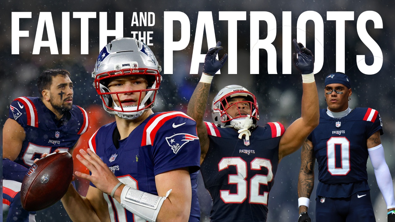 WATCH: Patriots players share about their faith in Christ ahead of Super Bowl LX