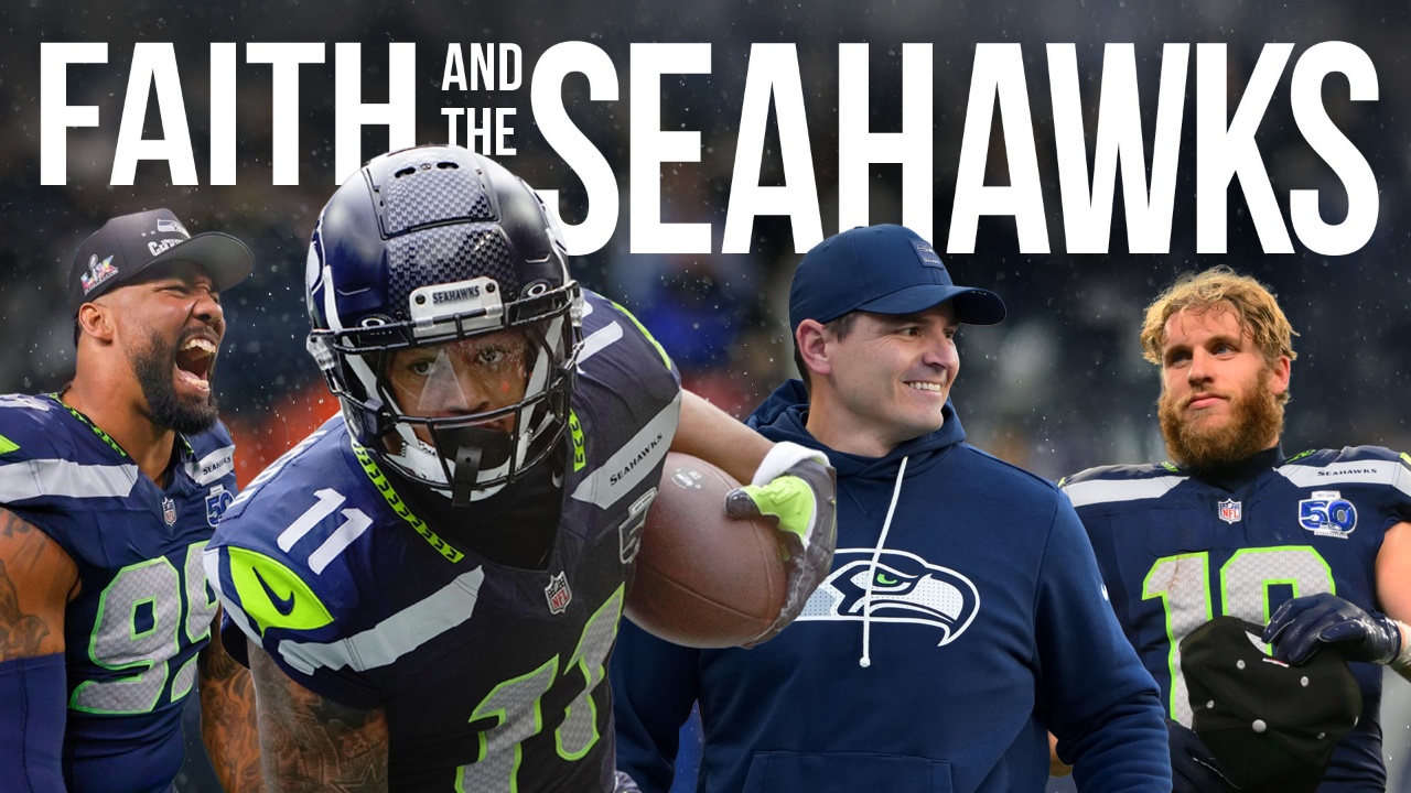WATCH: Seahawks players share about their faith in Christ ahead of Super Bowl LX