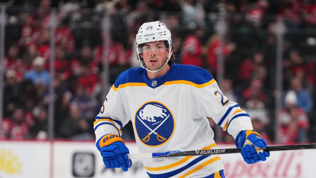 Owen Power helping Sabres make playoff push with faith ‘most important part’ of his life