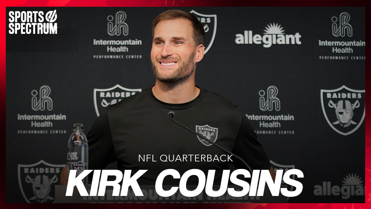 SS PODCAST: Raiders QB Kirk Cousins on faith, fatherhood and a new role in Las Vegas