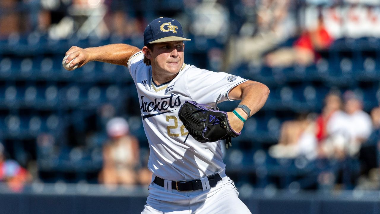 Tate McKee powers No. 2 Georgia Tech on mound, spiritually as he aims to ‘connect with the Lord’
