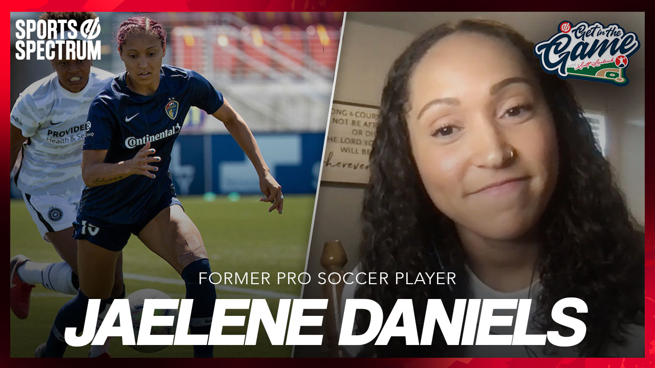 GET IN THE GAME PODCAST: Jaelene Daniels – Former Pro Soccer Player
