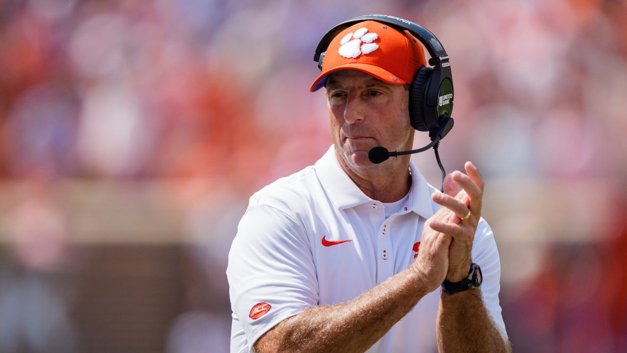 Dabo Swinney finds peace knowing ‘God’s on the throne’ in quest to lead Clemson back to CFP